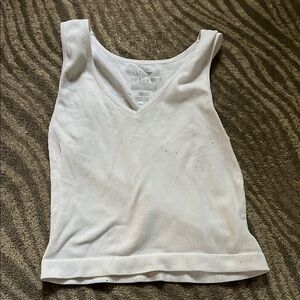 Wallflower White Fitted Tank Top